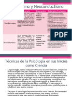 Conductismo y Neoconductismo