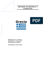 Informe Economico Grecia