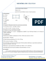 Memoria de Calculo Andaime