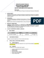 Especificaciones Técnicas Aceite Vegetal