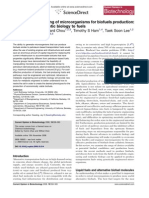 Metabolic Engineering For Biofuels Production - REVIEW Dec 2008