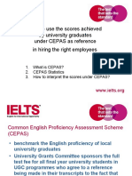 How To Use The Scores Achieved by University Graduates Under CEPAS As Reference in Hiring The Right Employees