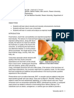 Viscosity of Salad Dressing Lab - Instructors Version