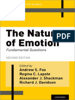 Andrew S. Fox Et Al. (Eds.) - The Nature of Emotion - Fundamental Questions-Oxford University Press (2018) PDF