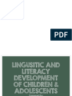 1 The Antecedents of Language Development