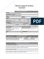 Investigacion y Gestion de Recursos Hidricos