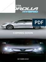 Ficha Técnica Toyota Corolla Hybrid PDF