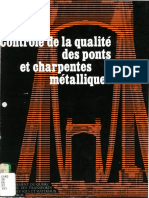 Controle de La Qualité Des Ponts Et Charpente Metallique PDF