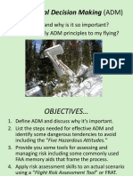 Aeronautical Decision Making (ADM)