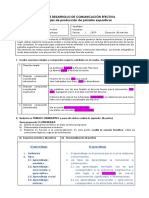 COMUNICACION EFECTIVA PA2 - Estrategias de Producción de Párrafos Expositivos