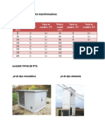 Dimensionamento de PTs