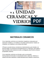 UNIDAD VI Ceramica y Vidrios