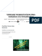 VMWARE WORKSTATION PRO - Initiation À La Virtualisation