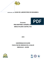 GUIA LABORATORIO DE BIOQUÍMICA - Medicina - 2019 PDF