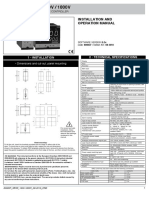 Controller GEFRAN 1600-1800V Manual