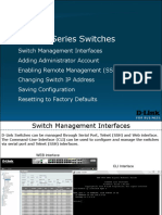 DGS-3630 Initial Configuration