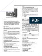 UT501A User Manual PDF