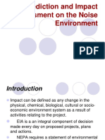 Impact Assessment of Noise Pollution