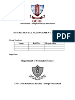 House Rental Management System