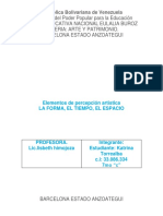 TRABAJO ESCRITO Elementos de Percepción Artística 28-10 AL 15-11