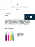 Informe Reacciones de Alcoholes