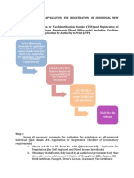 Processing of Application For Registration 1