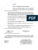 Joint Affidavit of Transferor-Transferee - pAATAN. 2017