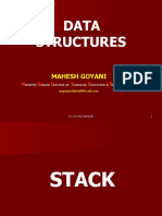 Data Structures: Mahesh Goyani