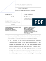 Walker Todd Affidavit Re Money