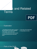 Circle and Related Terms 1