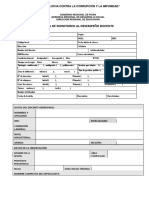 Ficha de Monitoreo Docente - Rúbricas 2018