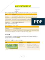 Bmat Biology Knowledge