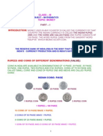 Class III Maths Money