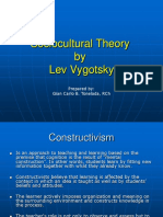 Socio-Cultural Theory