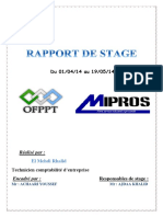 Rapport de Stage