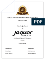 A Minor Project Jaquar Group-II