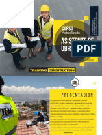 Curso Asistente de Obra 1 - Training Construction