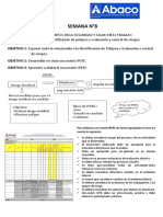 CLASE 08 - IPERC Identificación de Peligros y Evaluación y Control de Riesgos