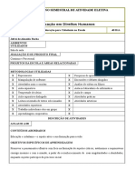 Plano Semestral de Atividade Eletiva EEMTI 2018.1