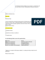 Quiz Unit 5 Biostats