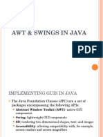 Java AWT Swing