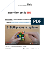 Best F2L Algorithms