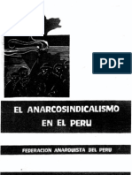 El Anarcosindicalismo en El Peru