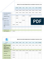 Matriz de Recursos SST - 2020