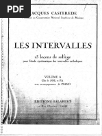 (Solfejos) Intervalos-Jacques Casterede