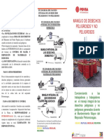 Triptico Manejo de Desechos - PARADA