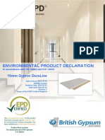 EPD 15mm Gyproc DuraLine PDF