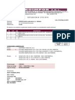 Cotizacion #3703-2019 Empresa Metal Mecanica Sa