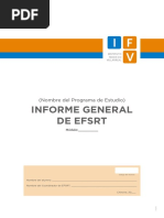 Informe de EFSRT