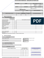 FICHA ACTUALIZACION DE DATOS (OCT - 2019) - Personal Empleado